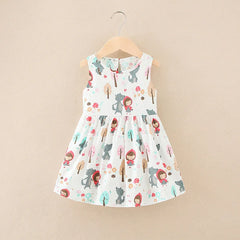 Girls Floral Summer Dress