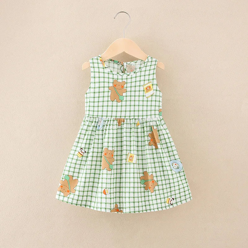 Girls Floral Summer Dress