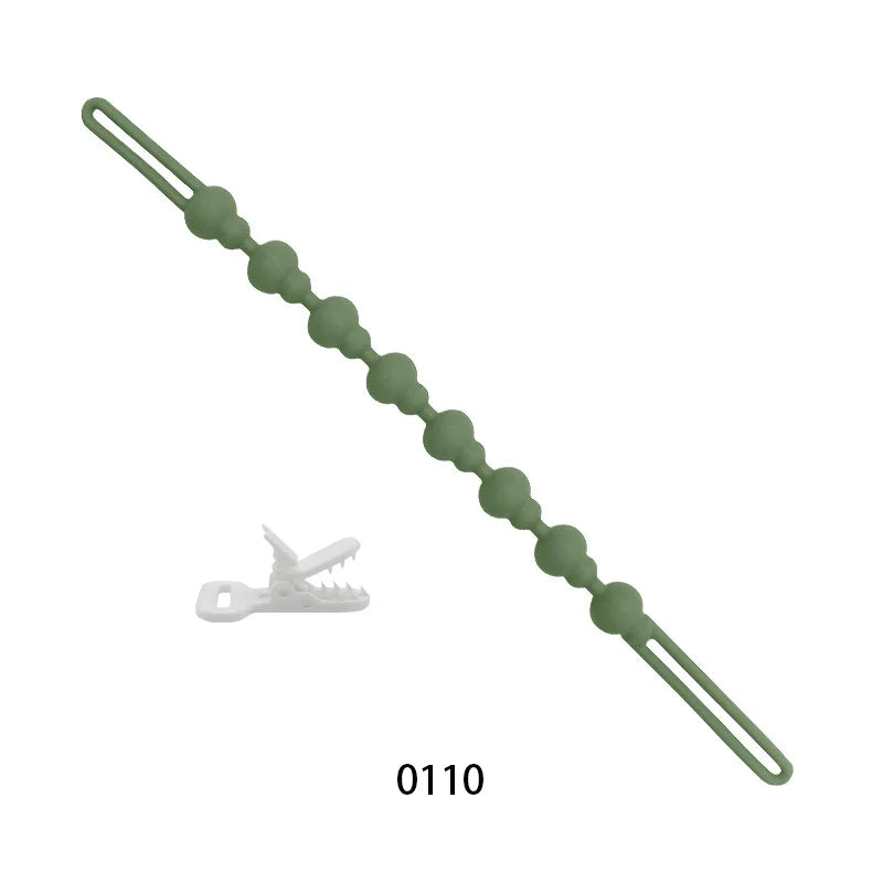 Soft Silicone Baby Pacifier Holder Clips - PAMU8
