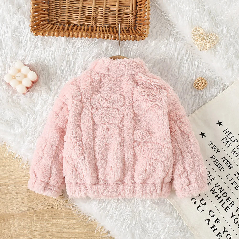 Cute Fur Warm Baby Coat