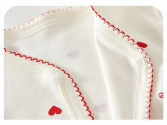 Newborn Cotton Hooded Jumpsuit, Seamless Spring Romper