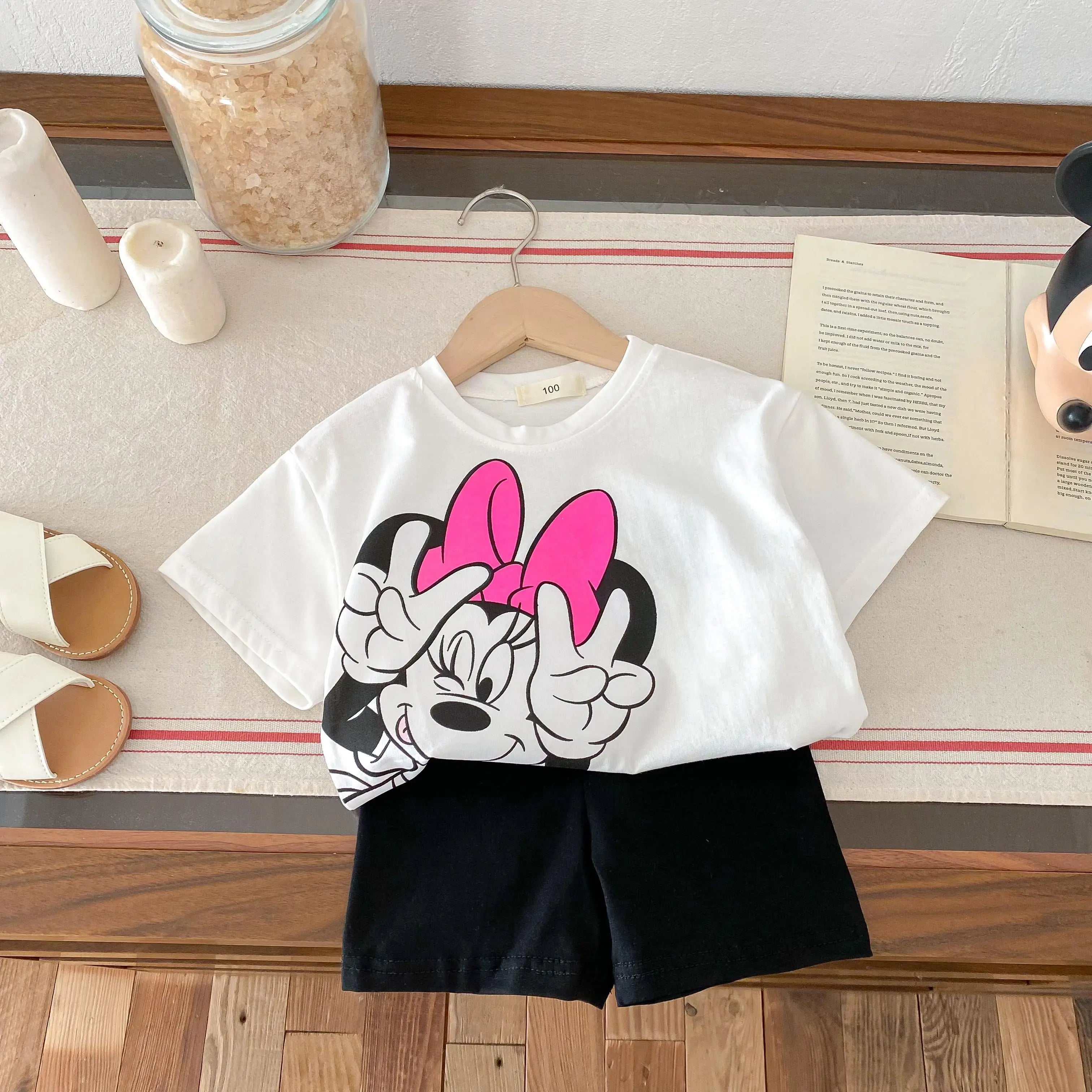 Baby Girl Shorts Set