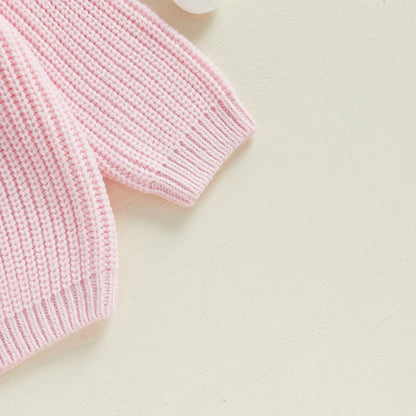 Cherry Embroidery Knit Sweater