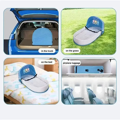 Folding Crib Travel for Newborn