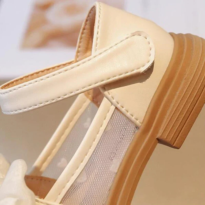 Girls Lace Dress Shoes