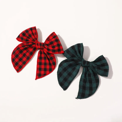 Christmas Bows Hair Clips