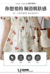 Vintage Patchwork Pregnancy Dress
