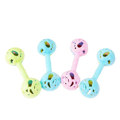 Double-Headed Hand Rattle Children's Party Toy - PAMU8