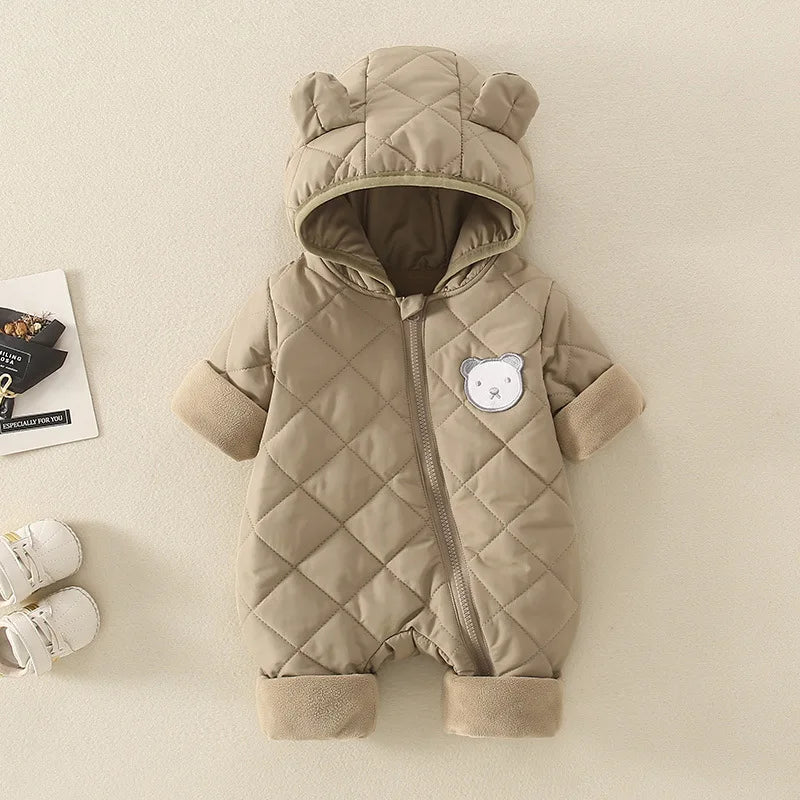 Baby Warm Fleece Jumpsuit
