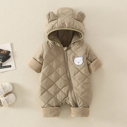 Baby Warm Fleece Jumpsuit