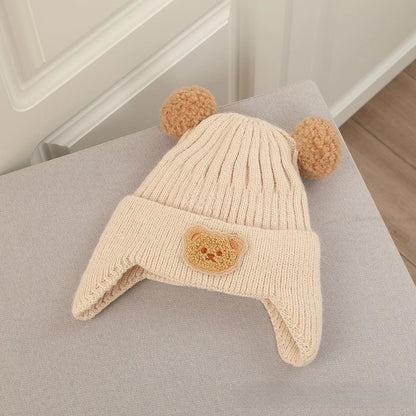 Bear Baby Knitted Hat and Gloves Set - PAMU8