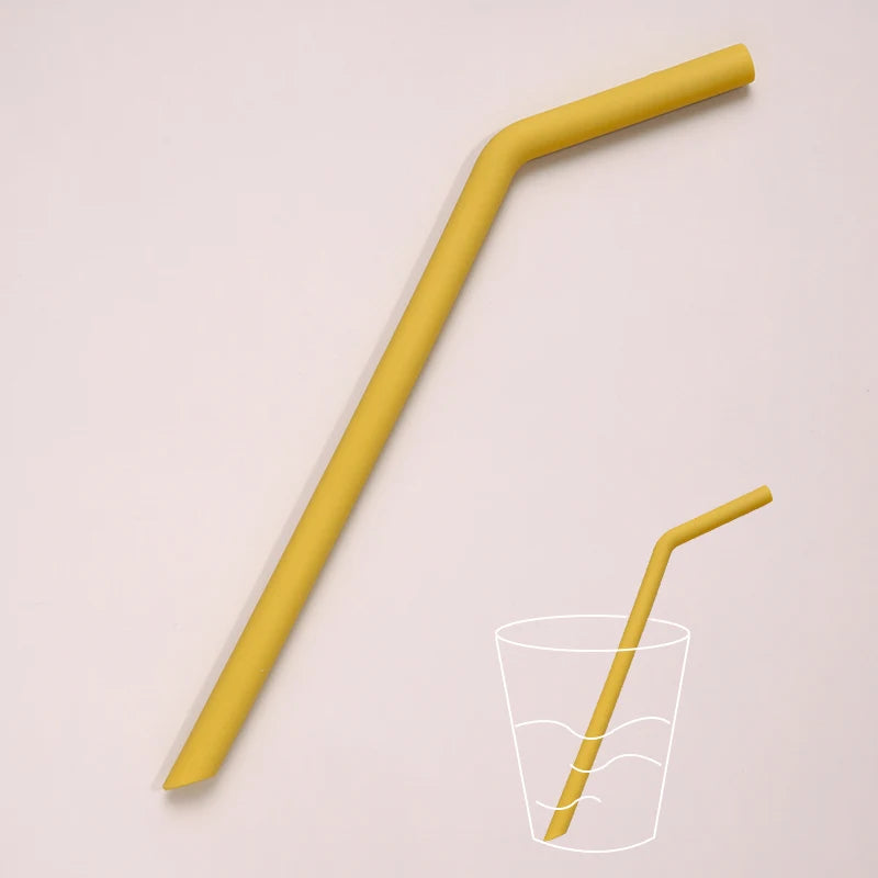 Foldable Silicone Straws For Cup