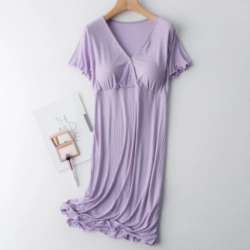 Maternity Sleepwear Dress