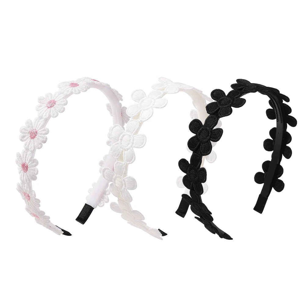 3Pcs Daisy Headband for Kids