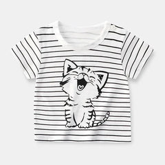 Kids Cartoon Cotton T-Shirt for Boys & Girls | PAMU8