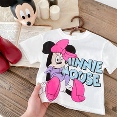 Girls Minnie Cartoon TShirt