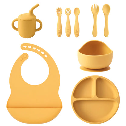 9PCS Baby Feeding Set