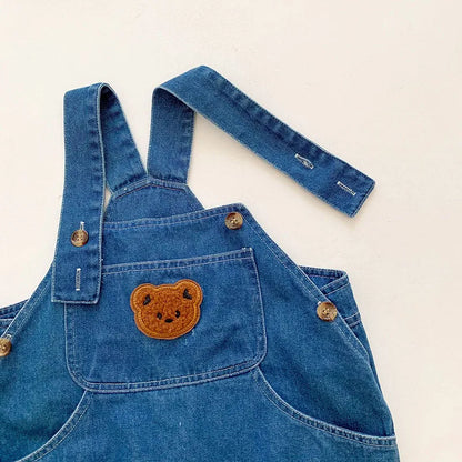 Denim Overall Baby Boys Suits