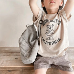 Round Collar Kids TShirt