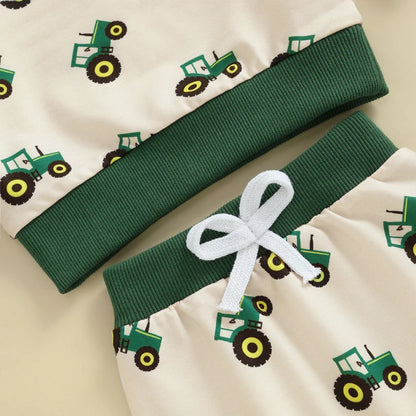 Tractor Print  Sweatshirt