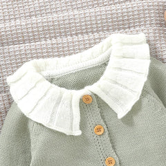 Rooster Embroidery Cardigan Top