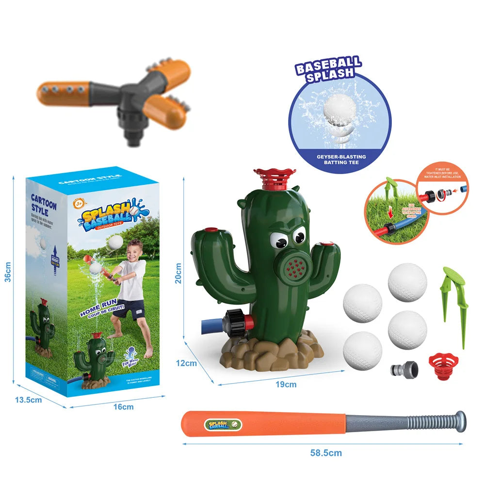 Cactus Sprinkler kids Water Spray