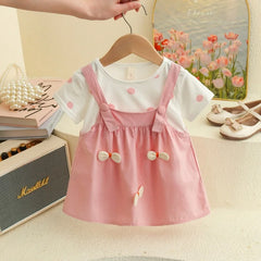 Polka Dot Bow Baby Dress