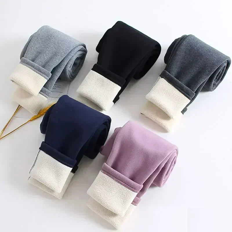 Girl fleece leggings for winters