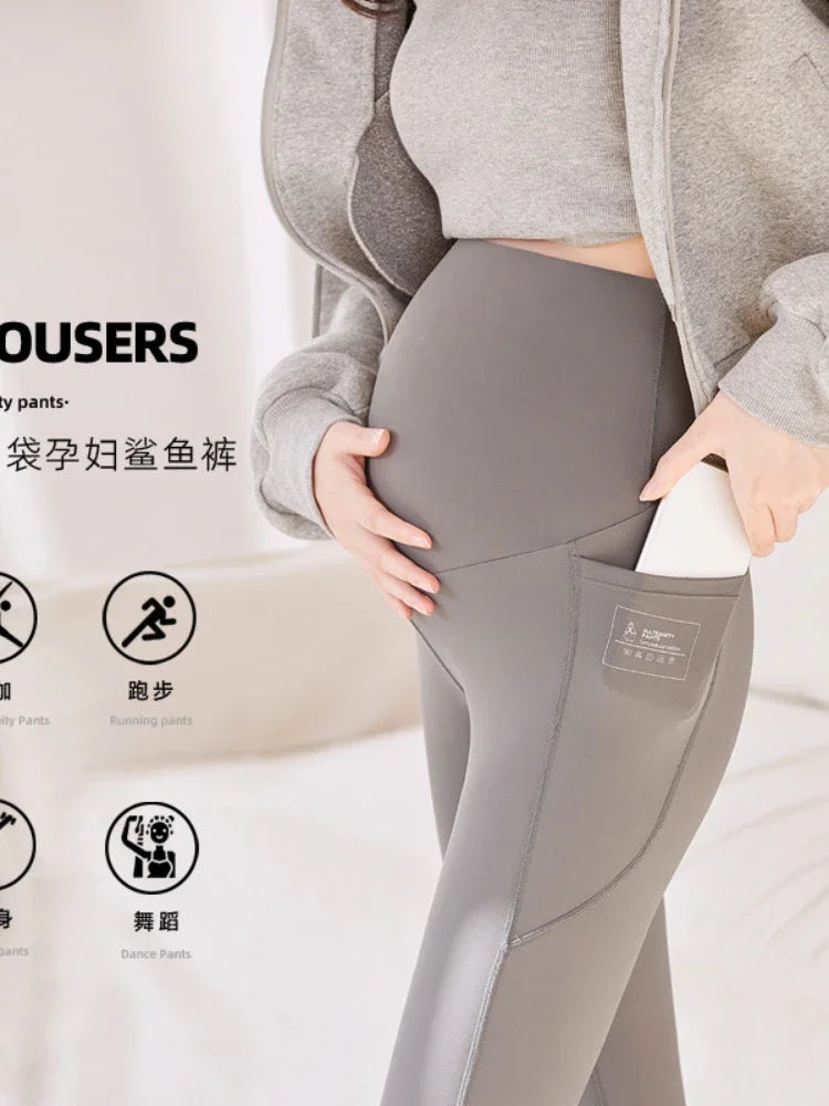 Pregnant Woman Adjustable Leggings