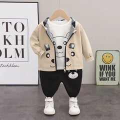 Hooded Jacket Pants Toddler Set