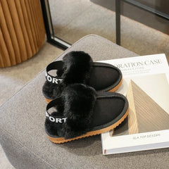 Kids Toes Wrapped Plush Slippers