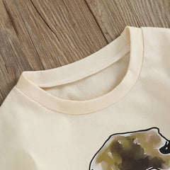 Cow Head Print Outfit
