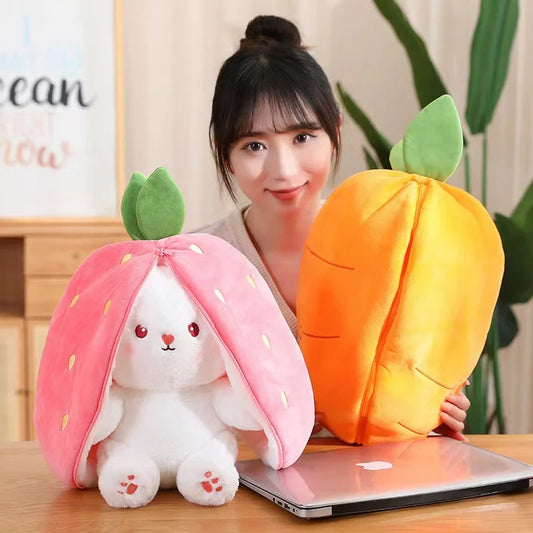 Kids Vegetables Turn Into Rabbit Doll