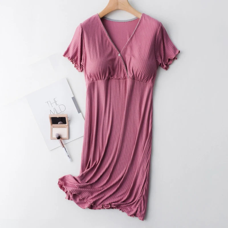 Maternity Sleepwear Dress