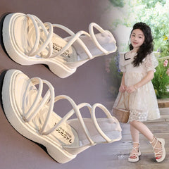 Girls Open Toe Summer Sandals Lightweight | PAMU8