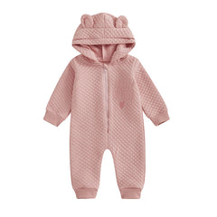 Hooded Embroidery Letter Outfit