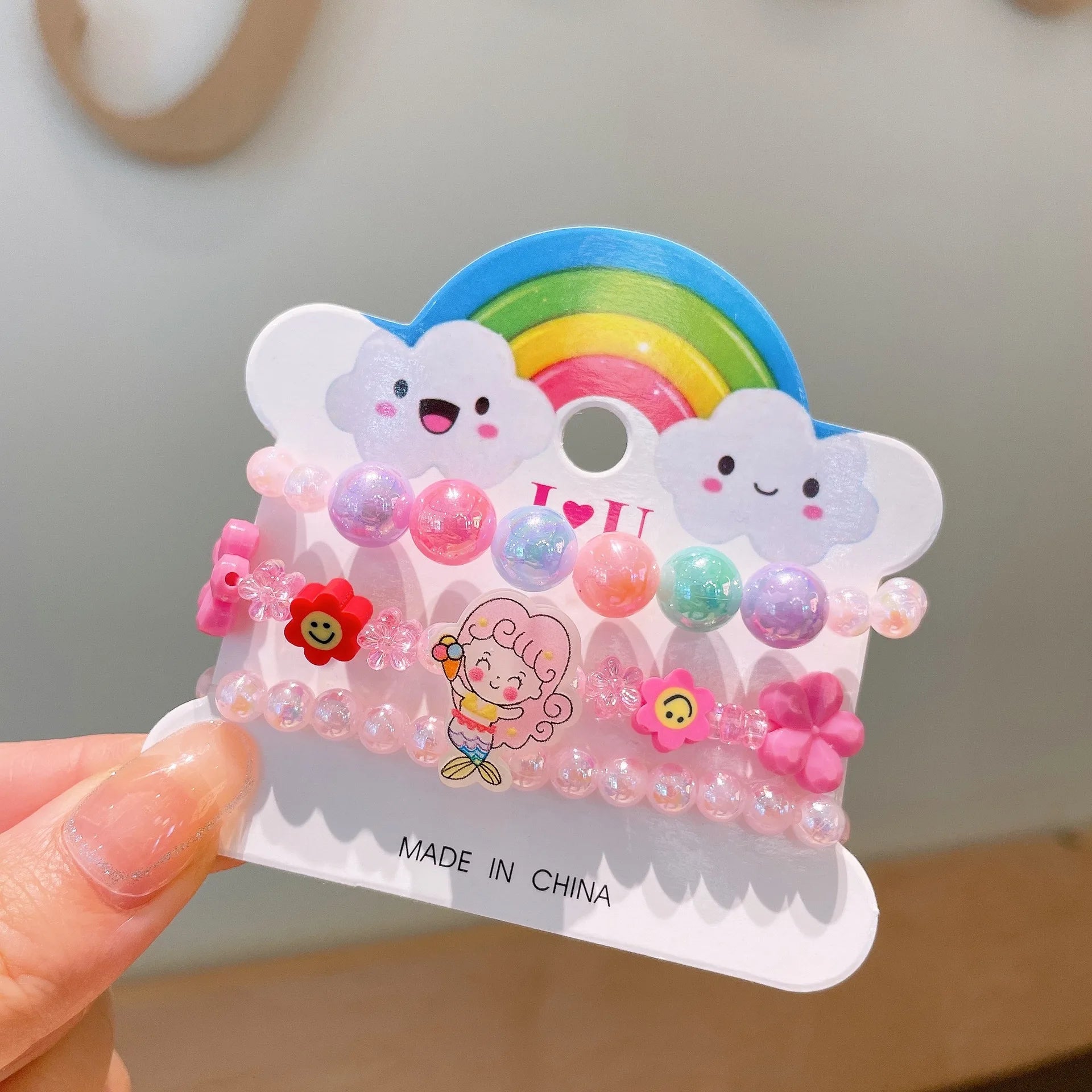 Colorful Resin Charm Bracelets for Girls | PAMU8