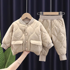 Baby Boys' Insulated Winter Set, Padded Jacket and Pants