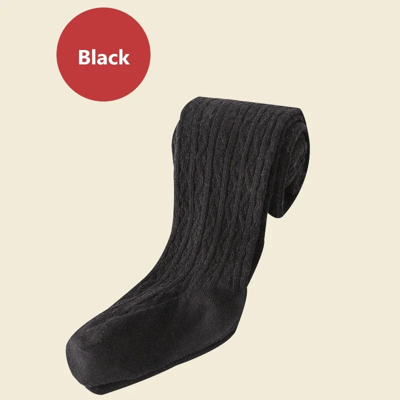 Baby Girl Tights Solid Cotton