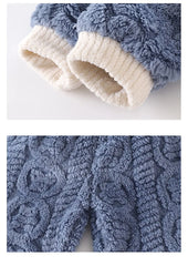 Warm Flannel Children's Pajamas
