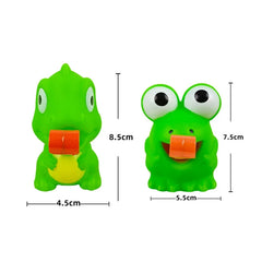 Pinch Frog Dinosaur Sticking Tongue  For Kids - PAMU8
