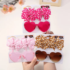 Headwear sunglasses set