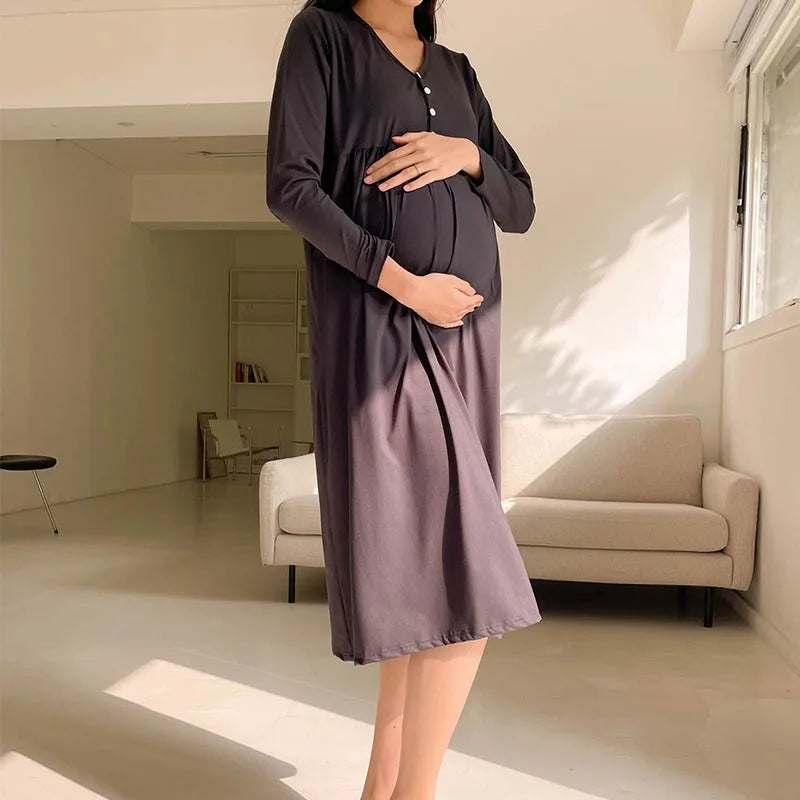 Maternity Nursing Nightgown