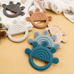 Baby Teething Toy, Soft Cartoon Chew Teether