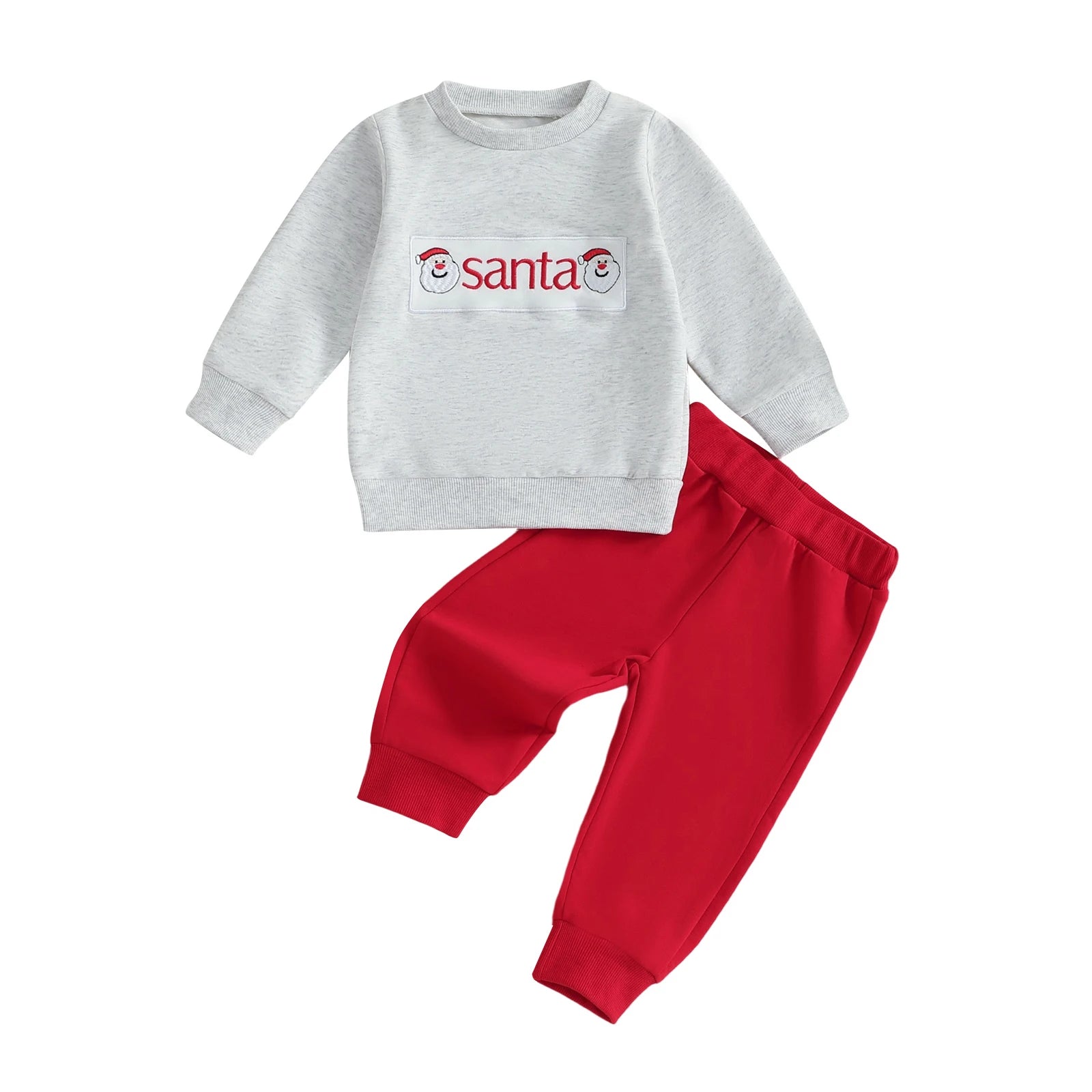 Christmas Baby Sweatshirt Set