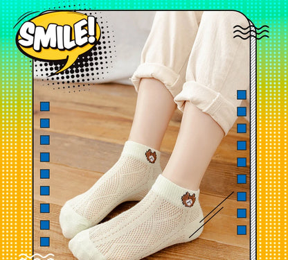 Baby Soft Cotton  Breathable  Mesh Socks - PAMU8