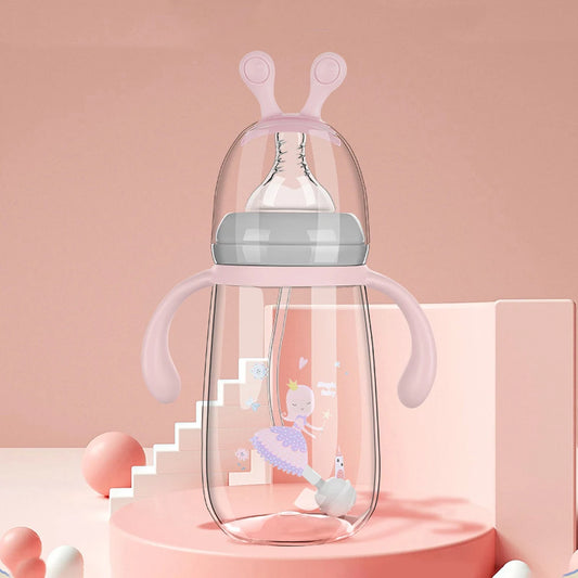 Large capacity baby feeding bottle