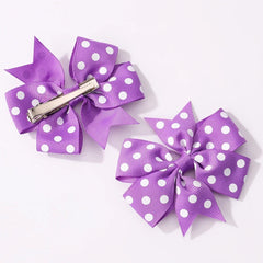 Dot Hairpins & Heart glasses