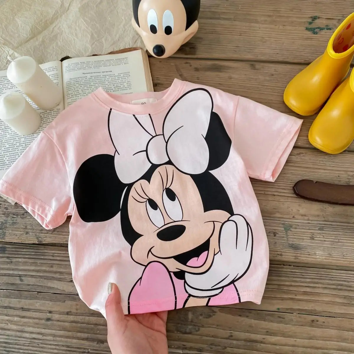Girls Minnie Cartoon TShirt