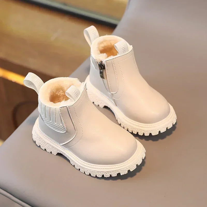 Boys Girls Casual Ankle Boots
